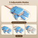 Masajeador de manos con Airbag, máquina de masaje de palma para muñeca y dedo de compresión, guante vibratorio para relajación muscular de la mano, regalo para hombres y mujeres 3