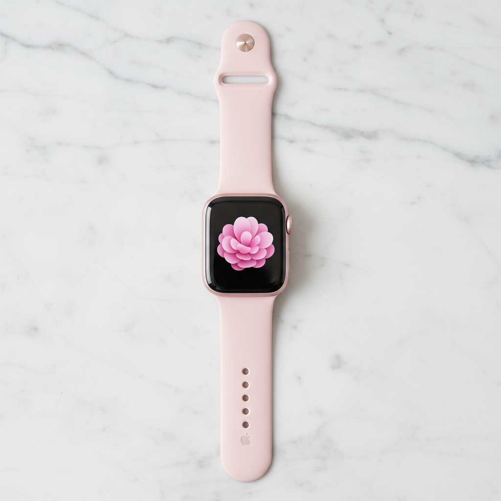 Apple Watch Series 9 - Vista superior flat lay