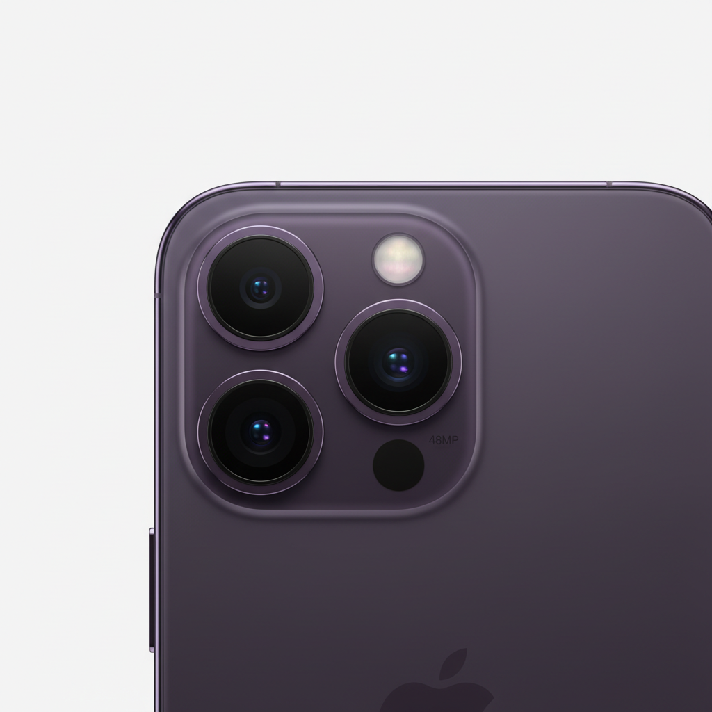 iPhone 14 Pro - Detalle de cámara triple 48MP