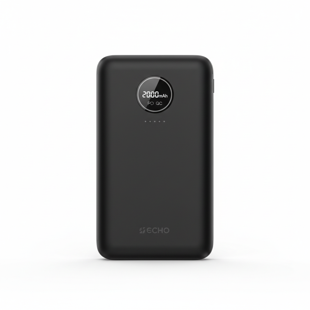 Power Bank 20000mAh — Carga Rápida